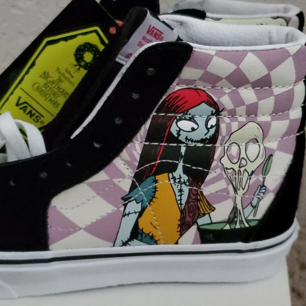 Vans Sk8-Hi Disney Nightmare Before Christmas Limited Edition Hard to Find - Picture 6 of 16